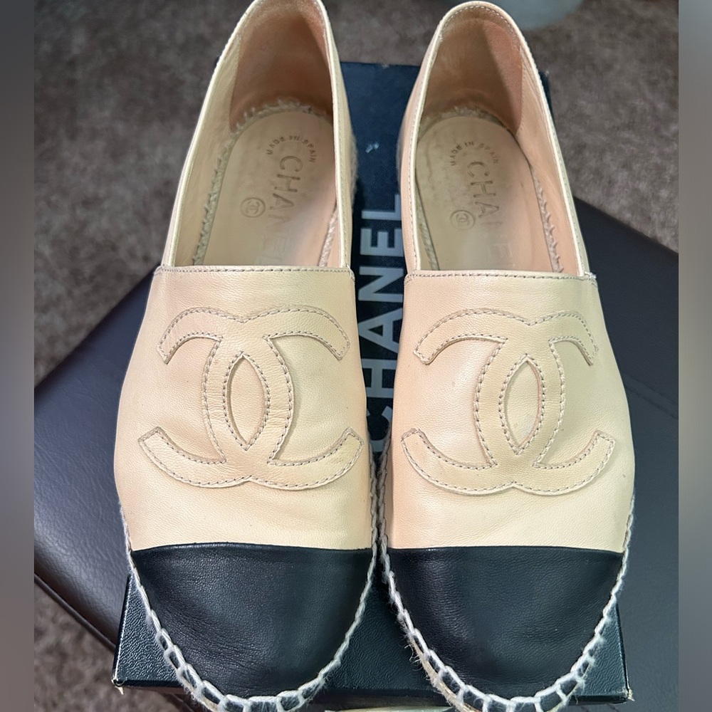 Authentic Chanel Espadrilles
